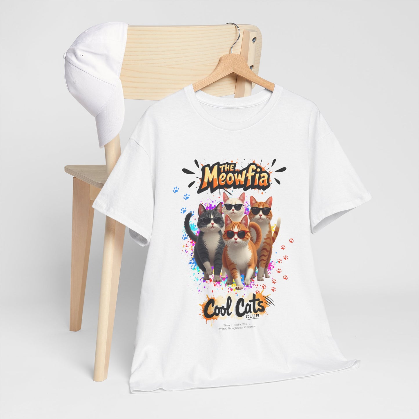 Funny Mafia Cats T-shirt