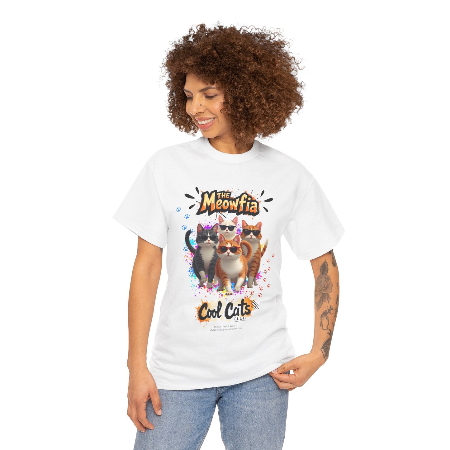Funny Mafia Cats T-shirt