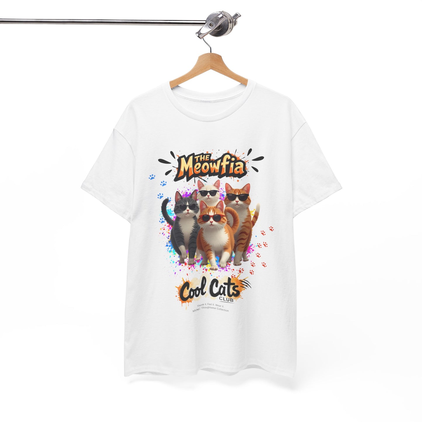 Funny Mafia Cats T-shirt