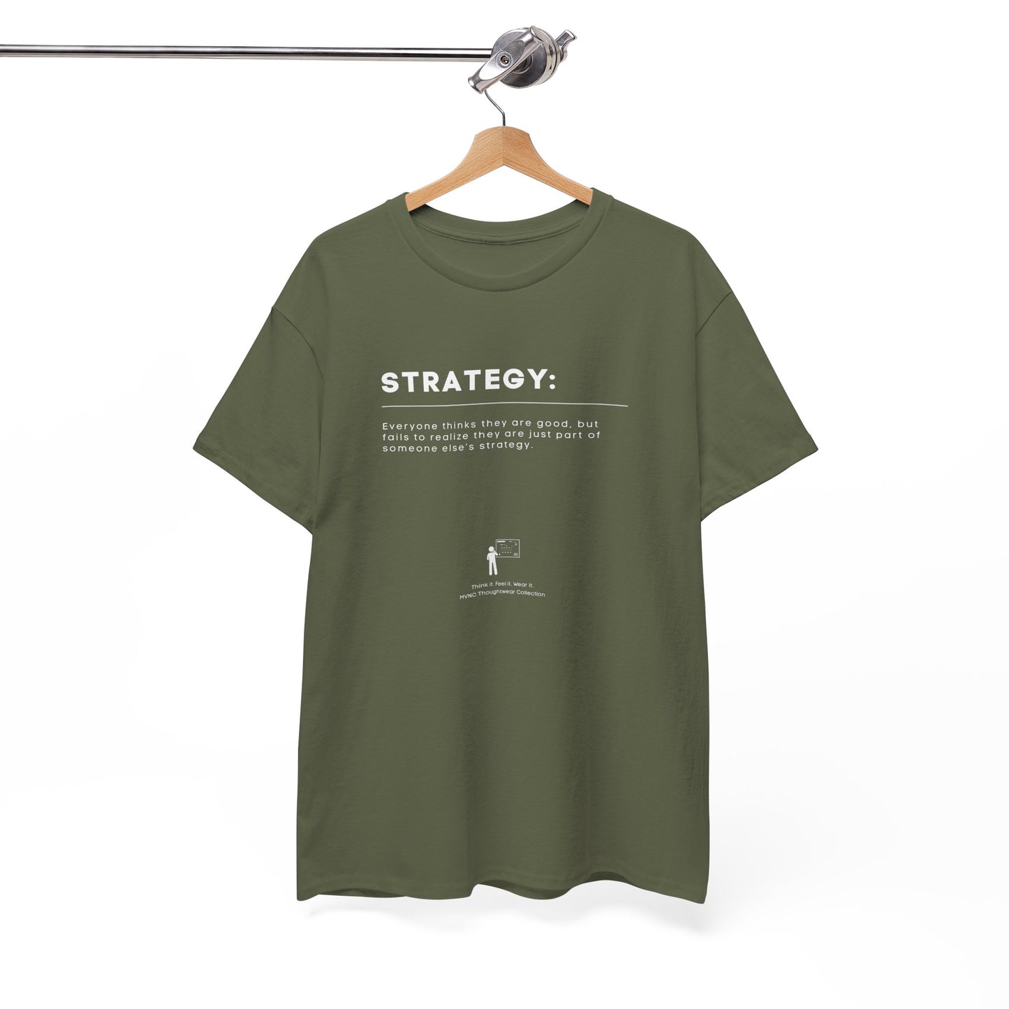What is Strategy? T-Shirt – Ironische Quote Design