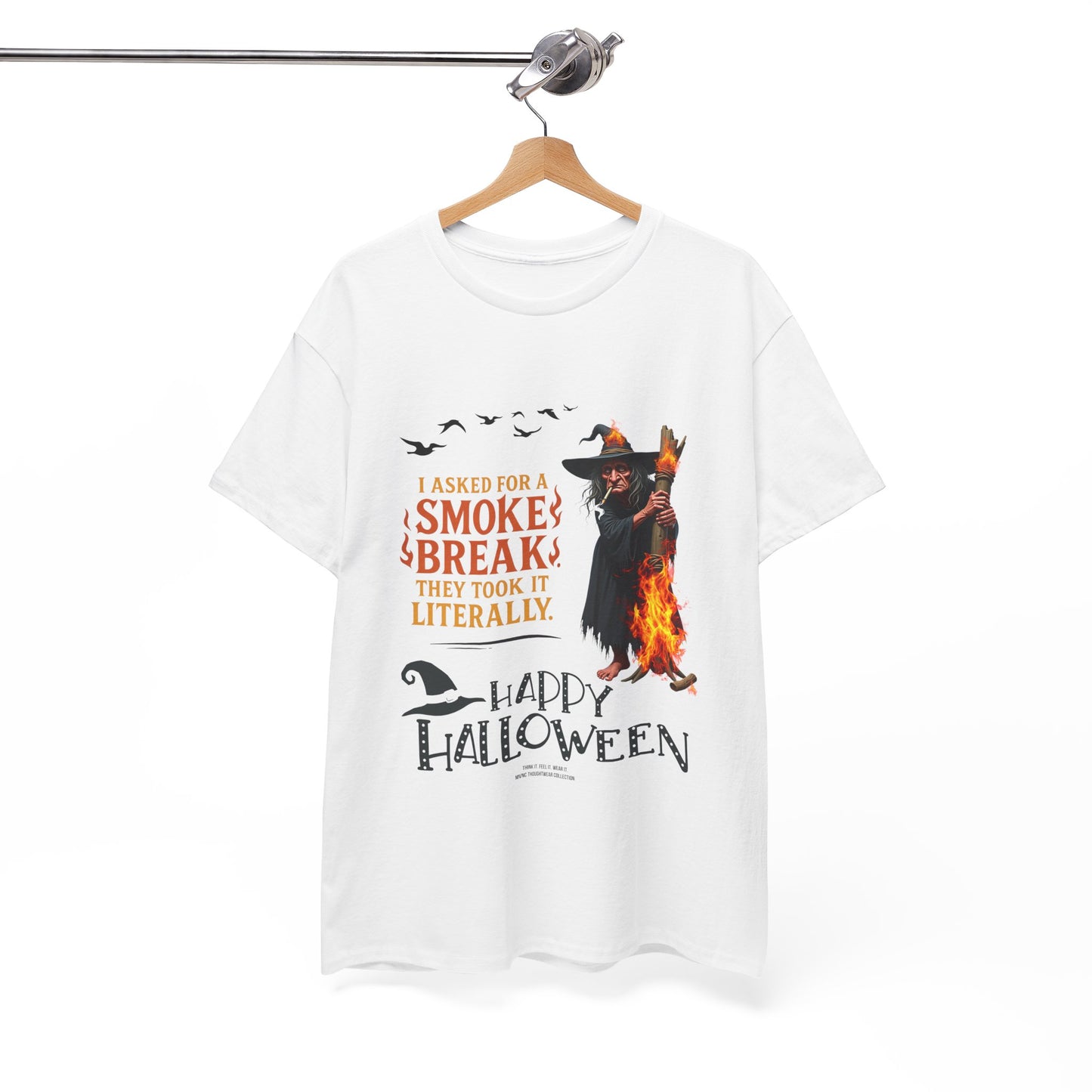 Halloween - Witches' Smoke Break - Funny Halloween T-shirt