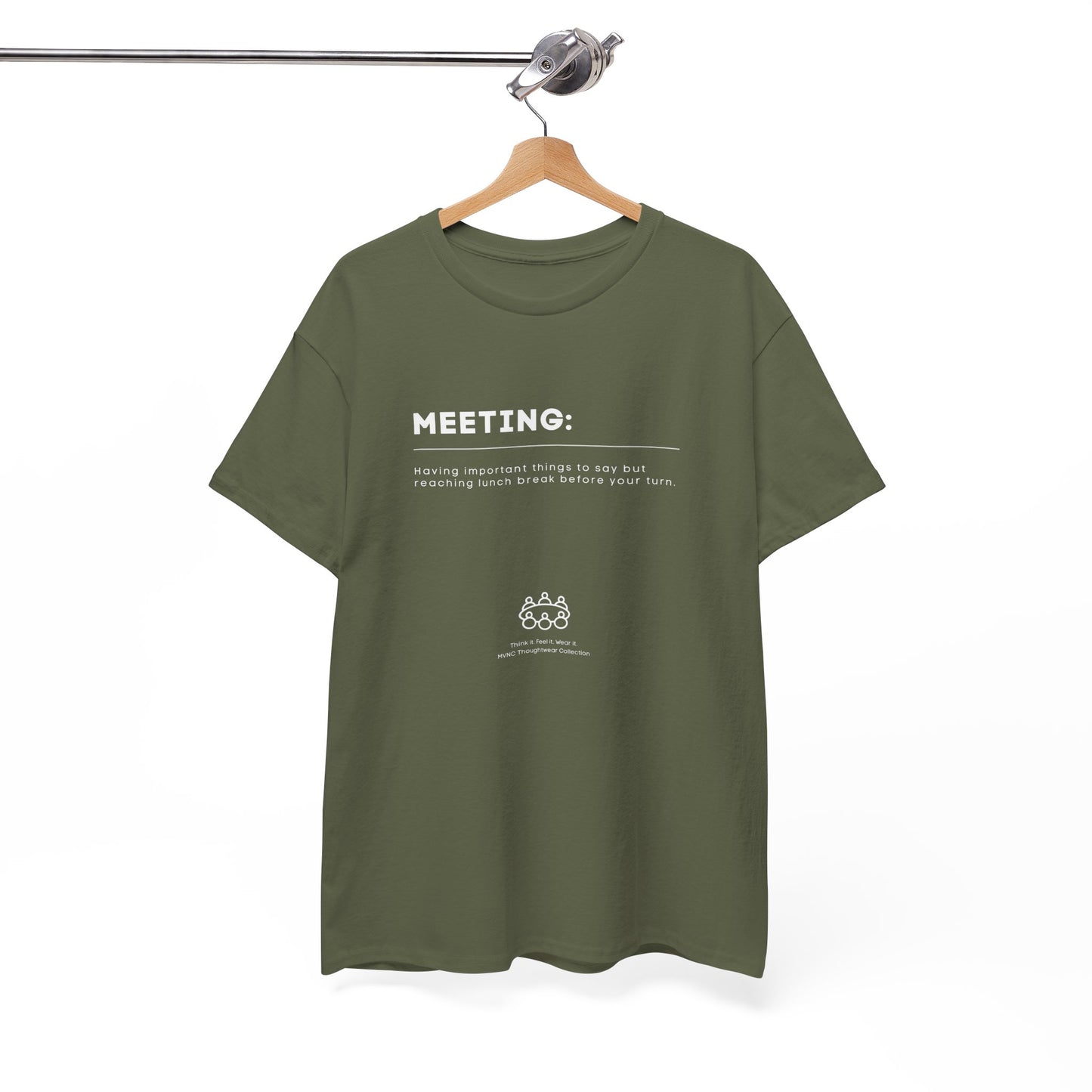 Meeting T-shirt – Voor Kantoorhelden & Vergader Survivors