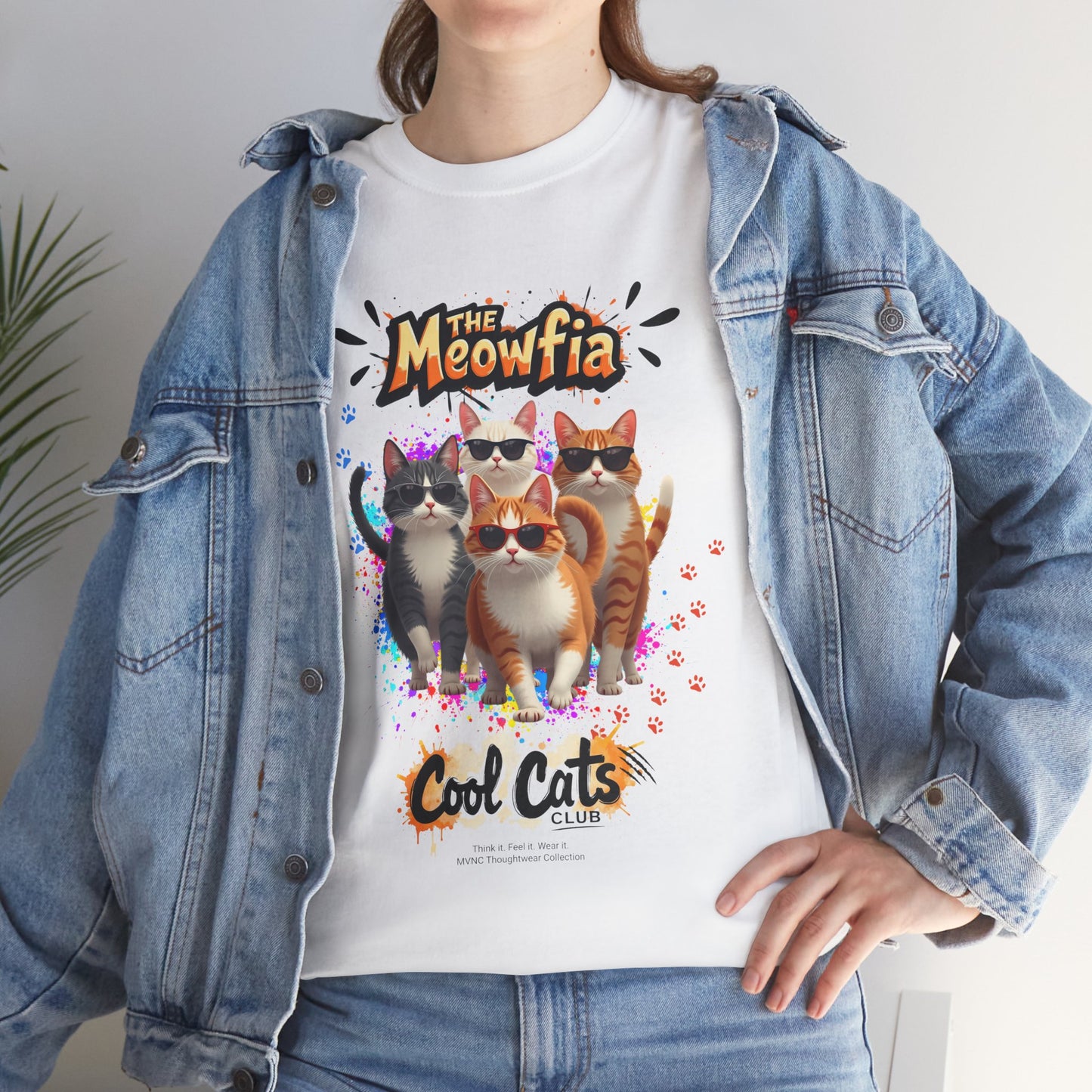 Funny Mafia Cats T-shirt