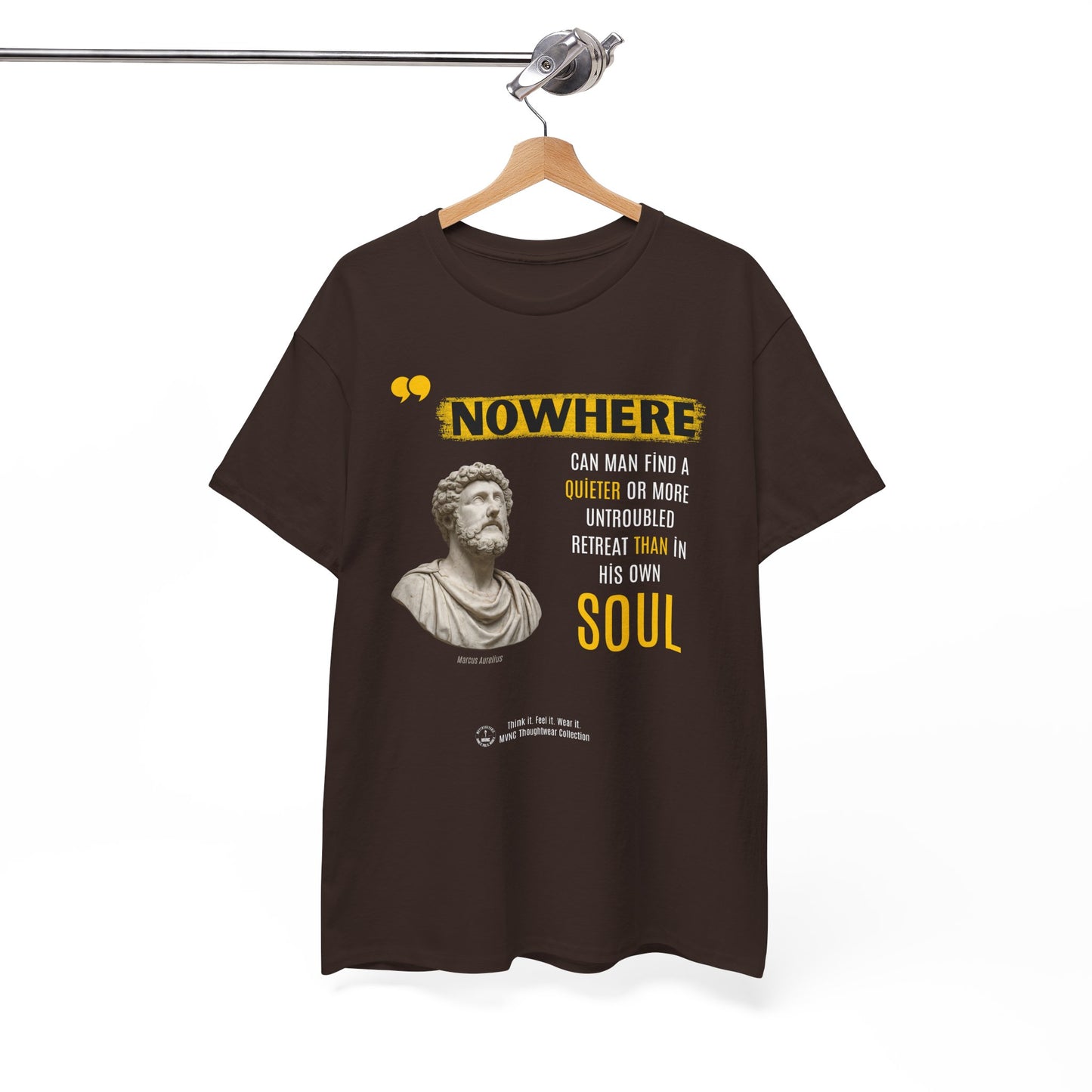 Inner Peace - Marcus Aurelius Quote T-Shirt – Stoicism – Perfect Gift