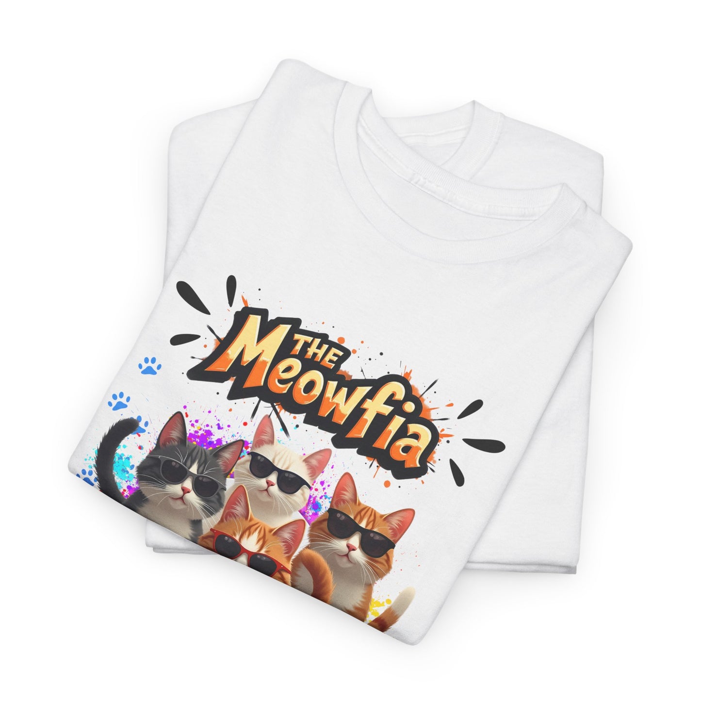 Funny Mafia Cats T-shirt