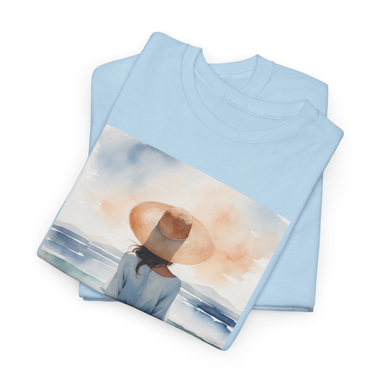 Karmalogy Watercolor Beach Meditation