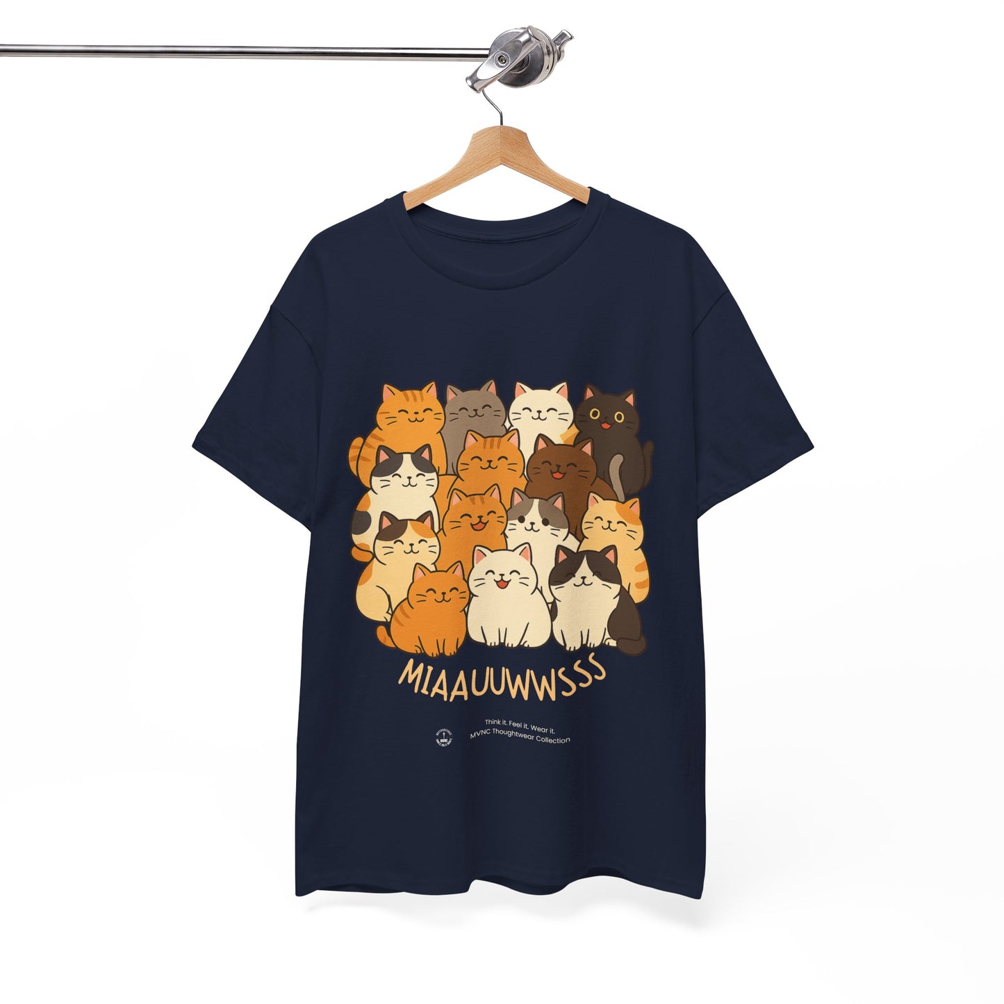 Mlaaauwwsss Katten T-shirt – Grappig en Schattig Design