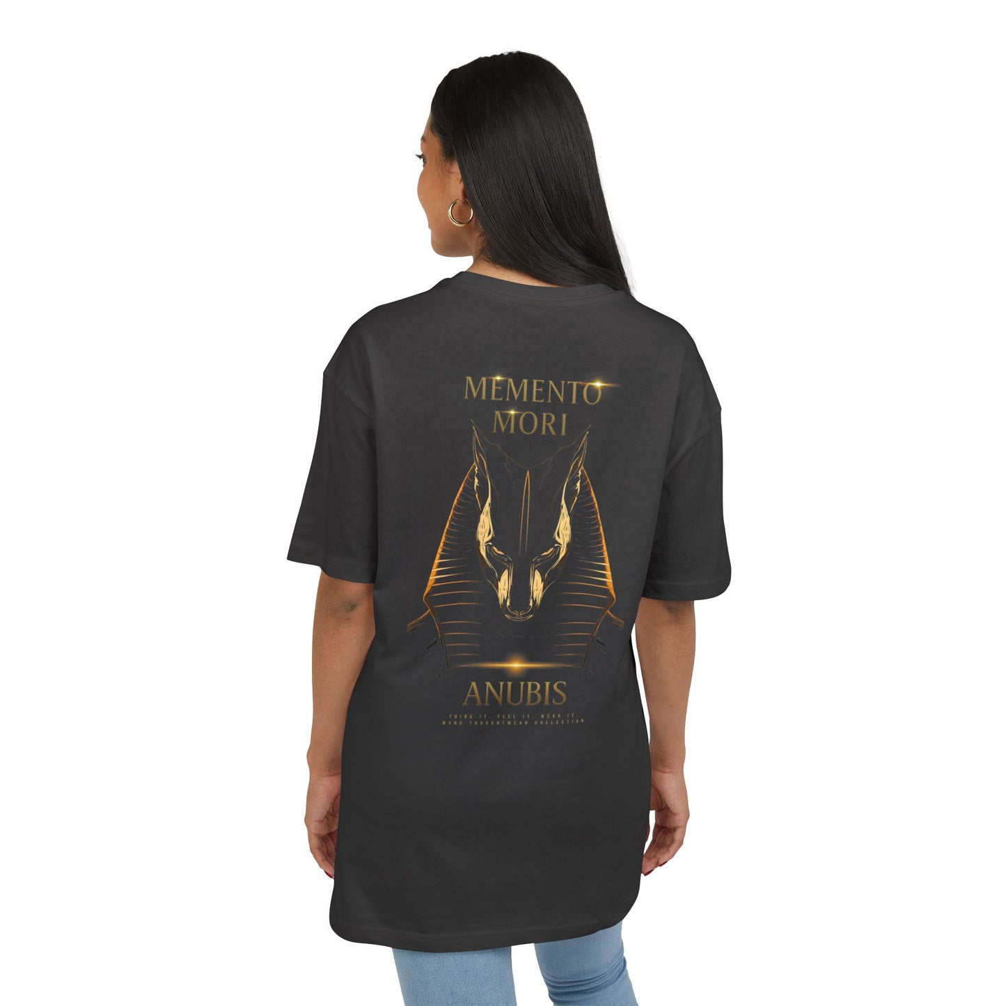Anubis Oversized T-Shirt – Memento Mori Editie
