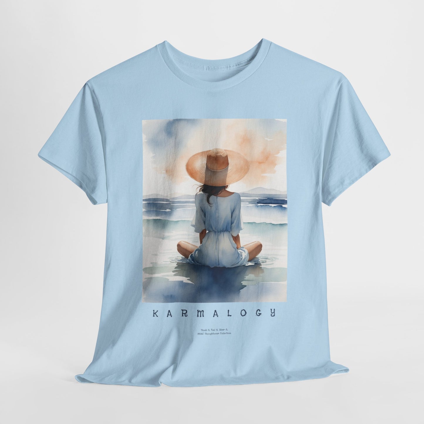 Karmalogy Watercolor Beach Meditation