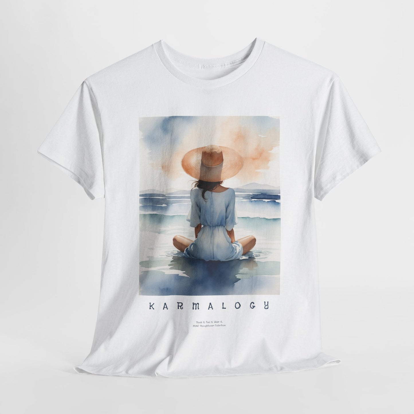 Karmalogy Watercolor Beach Meditation