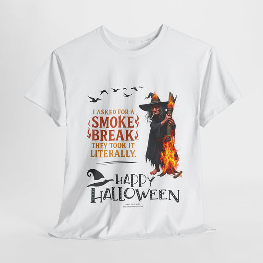 Halloween - Witches' Smoke Break - Funny Halloween T-shirt