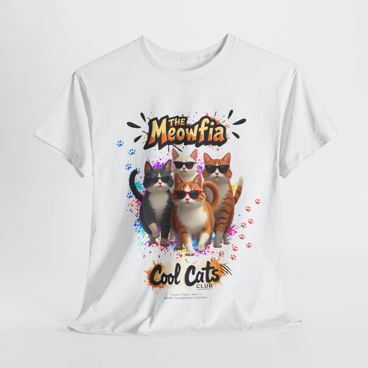 Funny Mafia Cats T-shirt