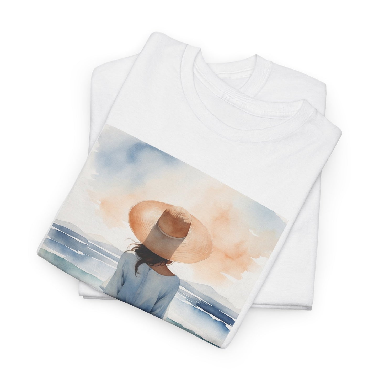 Karmalogy Watercolor Beach Meditation