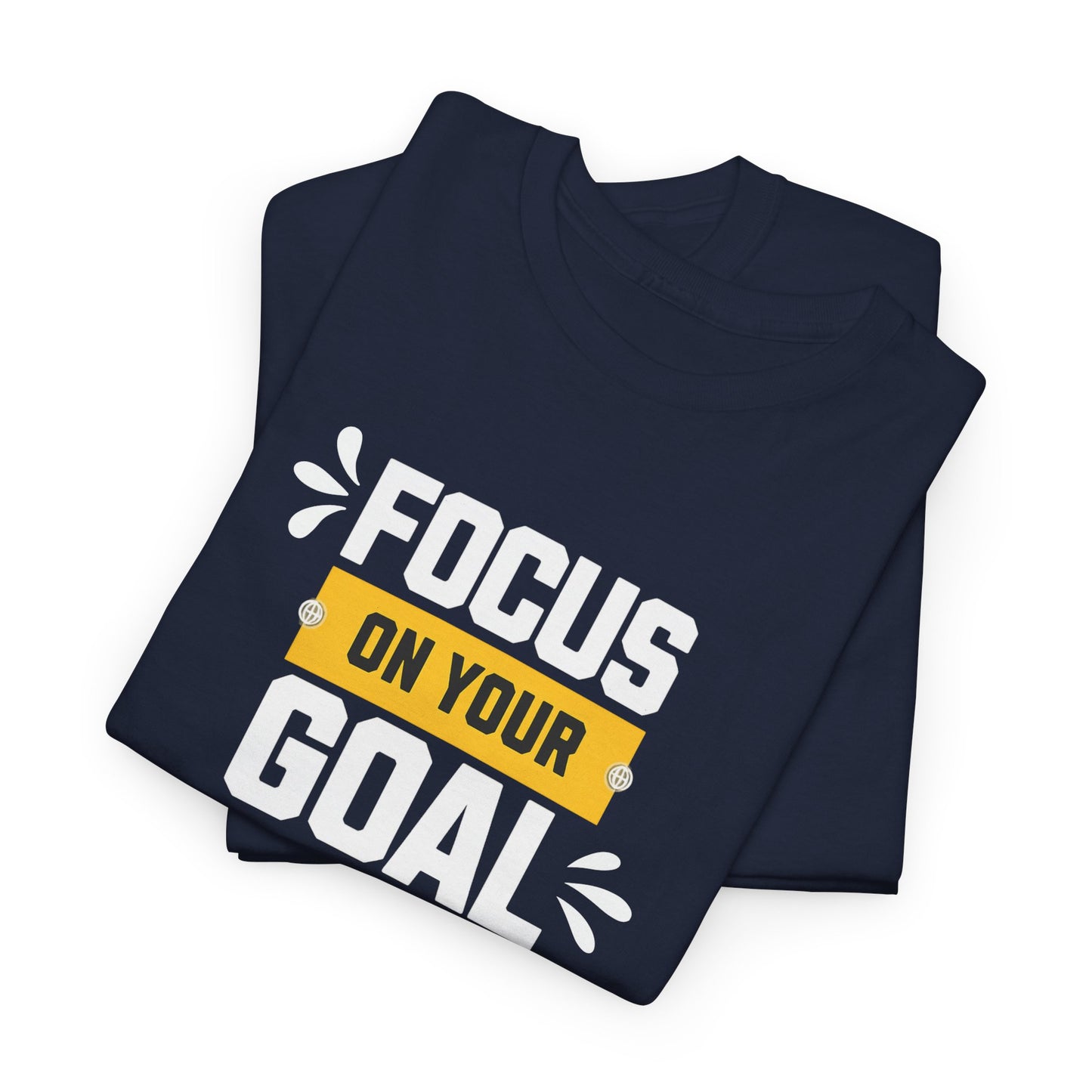 Focus on Your Goal – Motivational T-shirt with a Sporty Cat