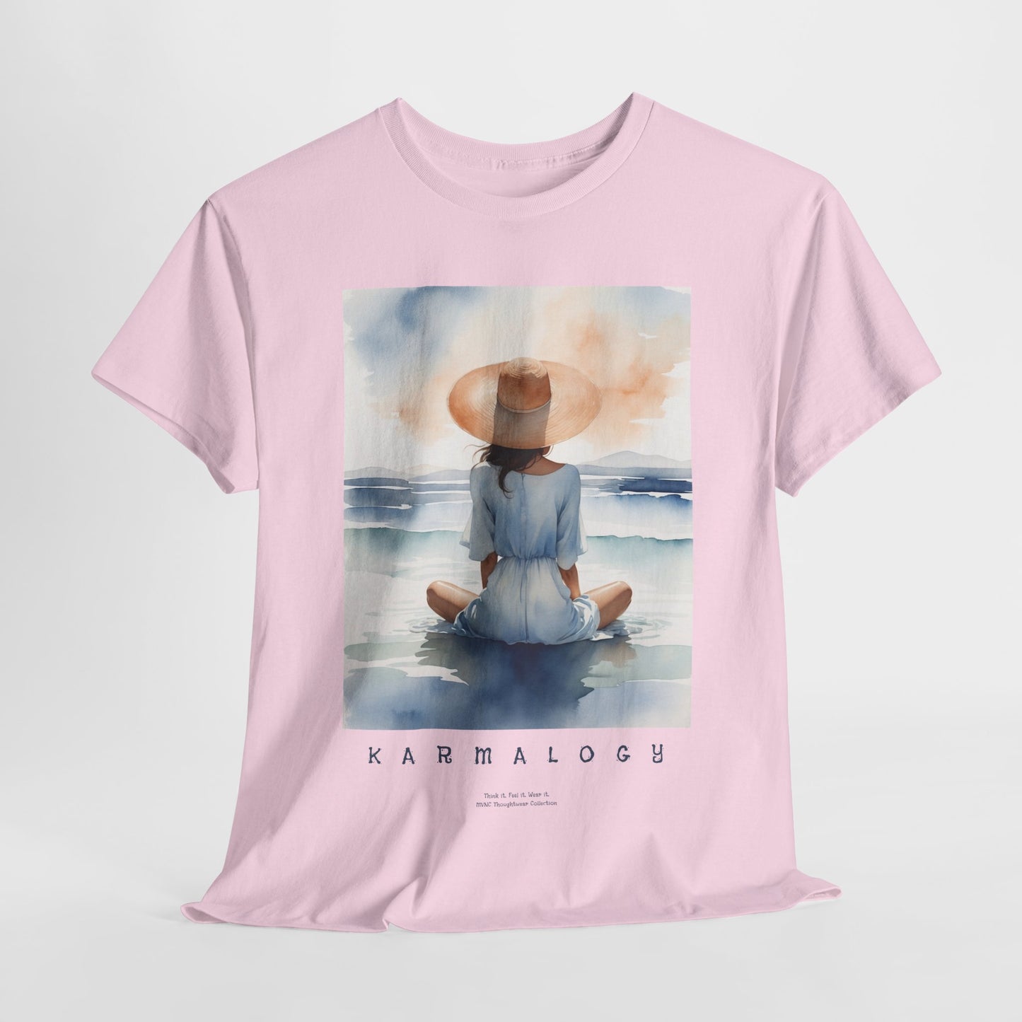 Karmalogy Watercolor Beach Meditation